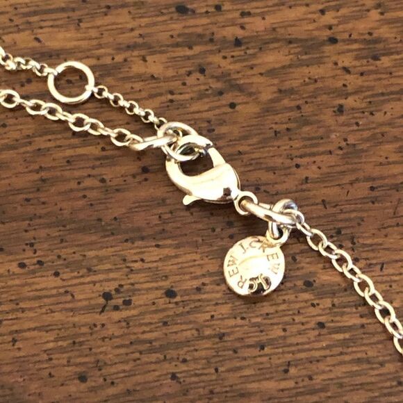 J.Crew | Pave Ball Station Necklace | 37” Adjustable - Picture 6 of 6